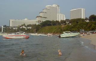Stranden i Pattaya