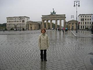 Mette ved Brandenburger Tor