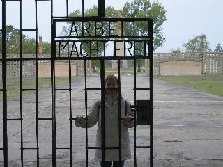 Indgangen til Sachsenhausen